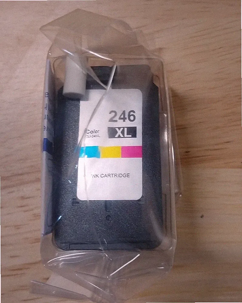 Kingjet (246XL) Inkjet Color Ink Cartridge, New